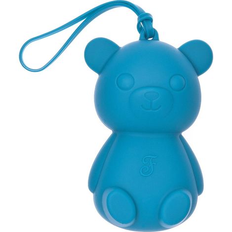 Dispenser portasacchetti per cani modello Teddy colore petrolio set 3 pezzi