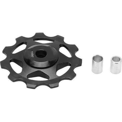 Dérouilleur vélo VTT 11 dents galet de guidage roue tendeur noir pièces de rechange (1/5)