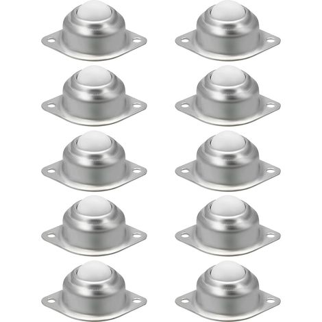 Set mit 8 Nylon-Kugellagerrollen für Möbel oder Schränke, Möbelrollen, Nylon- und Edelstahl-Kugellager für Möbelrollen (1/4)
