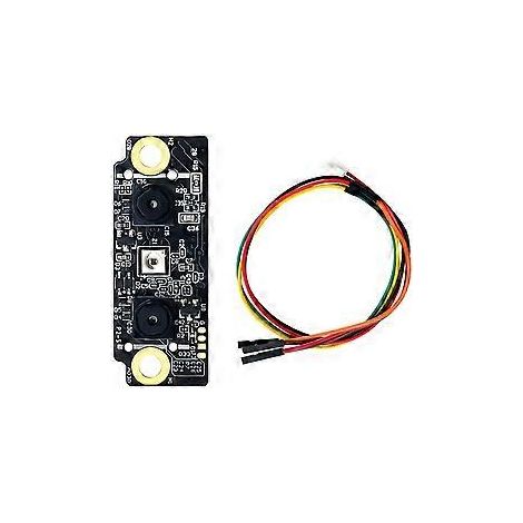 FM225 3D-Gesichtserkennungsmodul DC5,5V-9V Live-Erkennung UART- und USB-Kommunikationsschnittstelle (B)