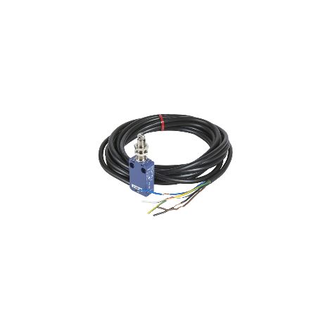 FINECORSA XCMD - pulsante con rot.acciaio M12 - 1 NC + 1 NO - scatto - 1 m - Télémécanique - XCMD21F2L1