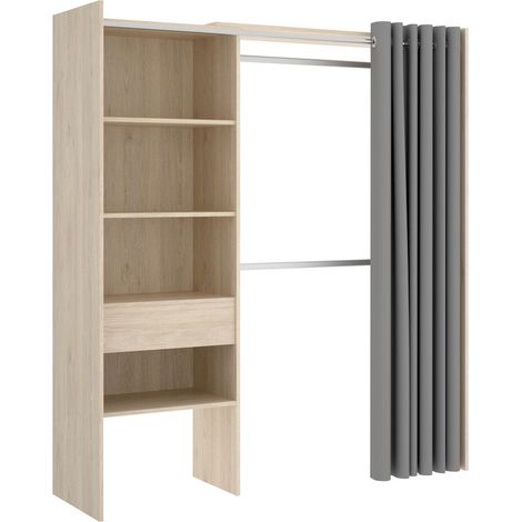 SUIT Armario Vestidor cortina natural (1/3)