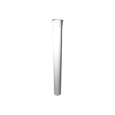 Tubo de condensación coaxial macho/hembra ø60/100mm - DISMOL Longitud: 500 mm