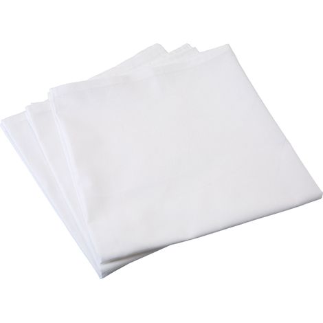 CALITEX Liteau Set di biancheria casa cotone bianco 77 x 55 cm