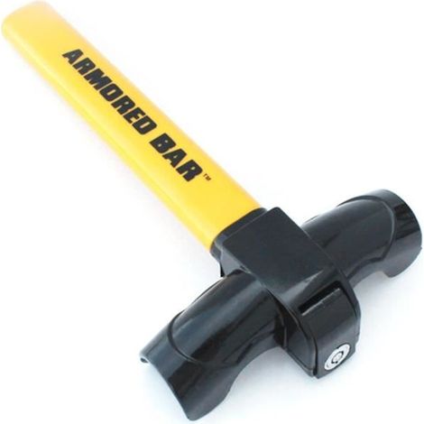 Verrou antivol universel de volant de voiture Auto en forme de T pour SUV camion antivol volant rotatif serrure en aluminium (1/4)