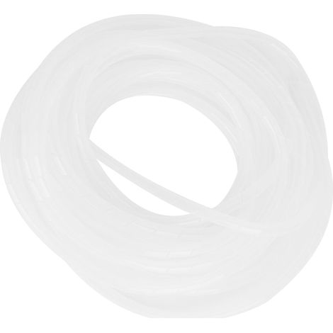 Câble Spiralé Blanc Φ8mm Organisateur de Fils Antifeu pour Atelier (1/5)