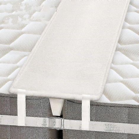 Adaptateur de matelas de 20 cm pour transformer un lit simple en lit king-size (avec sangle de fixation) - Idéal pour le salon ou la chambre d'amis. (1/3)
