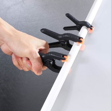 Jeu de 20 Pince à Ressort, Bricolage Outillage Serre-joints, Pinces Clips Clamps de Préhension pour Bois Atelier Photographie (1/4)