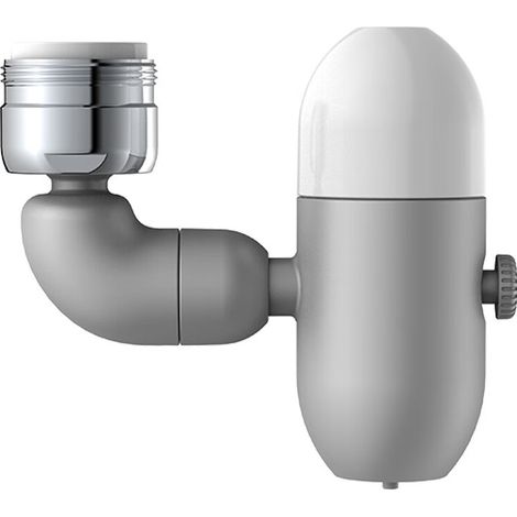 Grifo con aireador de 4 modos Diseño que ahorra agua, apto para cocinas y baños, fabricado en material ABS. (1/4)