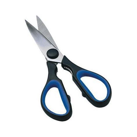 WEDO Allzweckschere 97985 21cm edelstahl blau/schwarz (1/2)
