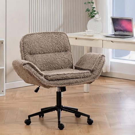 Fauteuil coloris marron en fer Sponge Teddy 48 x 54 x 91,8 cm (1/5)