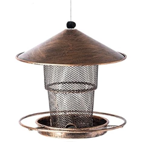 Comedero Telescópico de Metal para Colibríes – Exterior, Resistente a la Intemperie – Ideal para Balcón, Jardín y Patio (1/5)