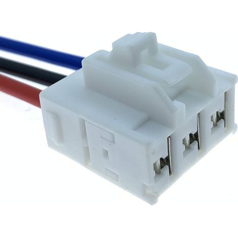 7283-3030 Stecker/Buchse 7282-3030 Kfz-Lüfterwiderstandsstecker DJ7035Y-7.8-11/21 Weiß (1/4)