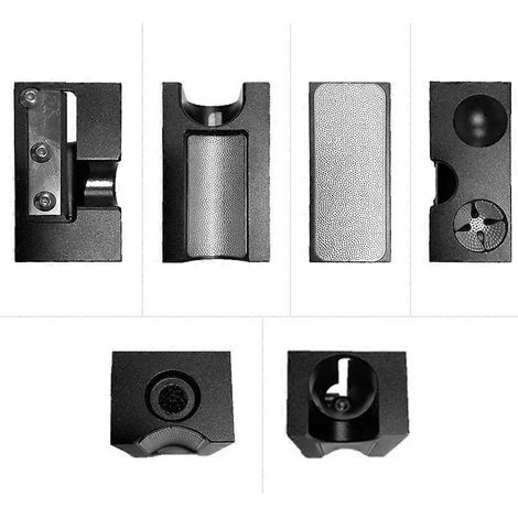 8-in-1-Werkzeugset aus Aluminium zur Reparatur von Billardqueuespitzen und zum Formen von Queuespitzen
