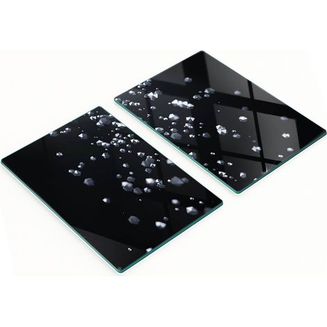 Tavole decorative multifunzionali da cucina in vetro temperato 3D 2x40x52 cm (1/5)