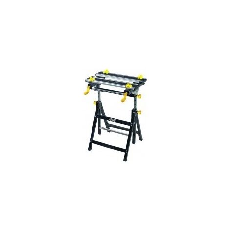 Banco de trabajo plegable FARTOOLS PRO WB 100SB con tornillo de banco, altura regulable, tablero inclinable de aluminio, 100 kg