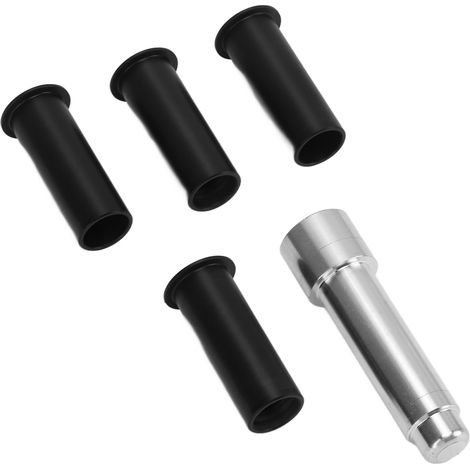 Jeu de charnières de porte avec goupilles et douilles en ABS métal pour Jeep Wrangler JK JL 2 portes 2007-2018, kit de remplacement robuste. (1/5)