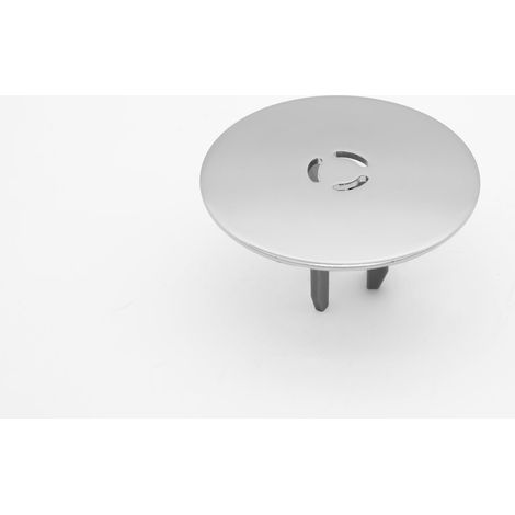 McAlpine ST90MECPBTOP+SUPP Chrome Plated Brass Shower Trap Flange and Support For ST90 Traps