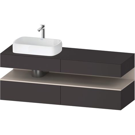Lavabo consola Collection One de Duravit, 2 extraíbles, 2 (1/2)