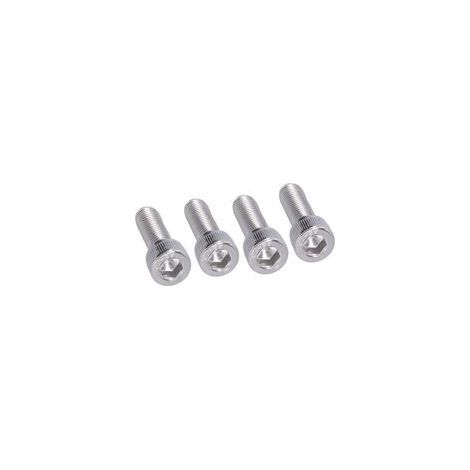 Vis à tête hexagonale avec douille en acier inoxydable A2 – M10×30 mm, pas fin 1,25 mm, lot de 4 pièces (1/5)