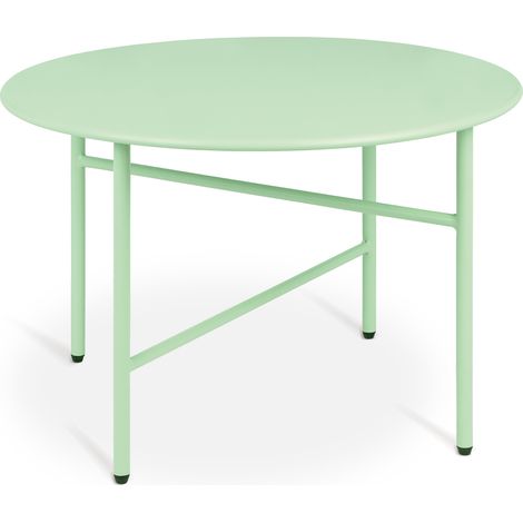 bomoe Mesa Auxiliar Redonda Claro Ø 53 cm Mint (de) (1/5)
