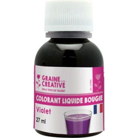 Graine Créative - Colorant liquide pour bougie 27 ml Violet