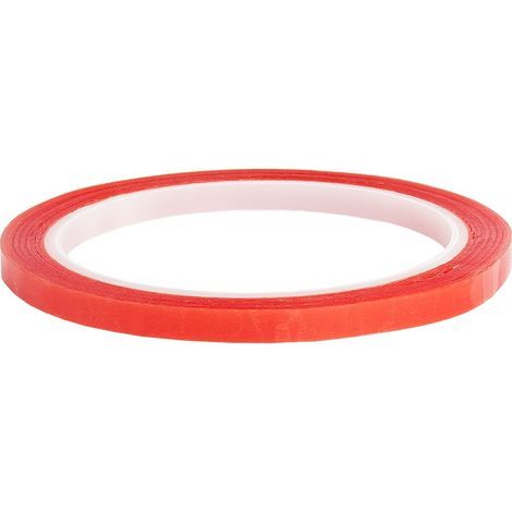 1 Rouleau Ruban adhésif double-face, 3 mm largeur, 10 m longueur, Adhésif extra fort transparent pour bricolage, maison, modélisme
