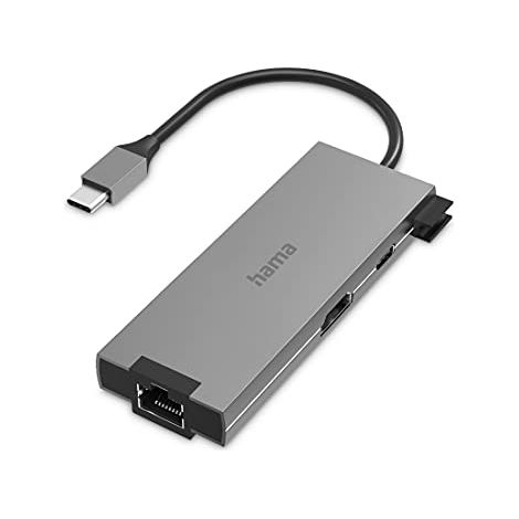 Adattatore HAMA USB-C Multi 4 porte HDMI/LAN (1/4)