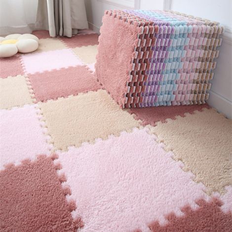 Tapis De Sol En EVA - Tapis D'Activité Pour Bébé Et Enfants - Anti-Dérapant Et Insonorisant - 30x30 Cm Ou 40x40 Cm - Lot De 2 (1/5)
