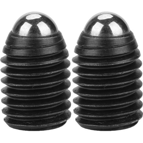 Jeu de 10 plongeurs à ressort à bille en acier au carbone à filetage hexagonal M12 (M1216) (1/5)