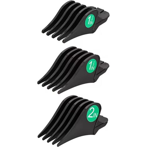 3 Pack  Rechange Peigne pour Tondeuse à Cheveux  32mm / 38mm / 51mm  Peigne Guide pour Tondeuse à Cheveux (1/5)