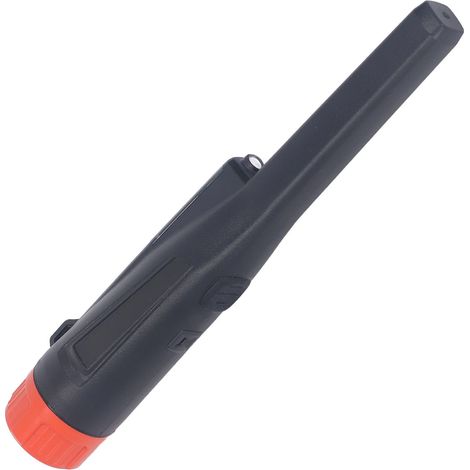 Tragbarer Hand-Metalldetektor mit Pinpointer, wasserdicht (IP66), mit LED-Licht, Schwarz (1/5)