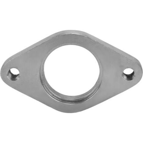 Bride D'échappement 38mm Acier Inoxydable 2 Boulon Externe Wastegate Bride Universelle pour Voitures Bride D'échappement Diamètre Intérieur du produit: 38mm / 1.5in