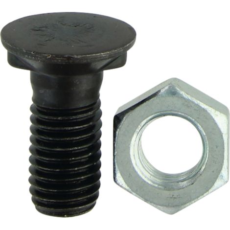 Boulon de charrue avec écrou M12x1,75, longueur 30 mm, classe 10.9, pour charrue agricole 1230 kV
