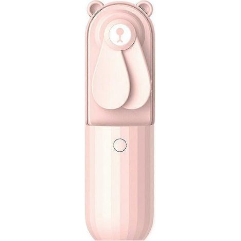 HONORNIC - Mini ventilateur portable, ventilateur portable à double pale, petit ventilateur portable personnel