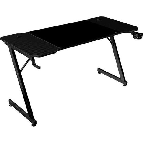 Bureau gamer - Mars Gaming - MGD-X140 - 140 cm - Système de passage des câbles - Support de casque