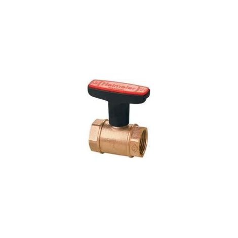 HEIMEIER Robinet sphérique de chauffage Globo H Filetage intérieur, DN 20, Bronze rouge, 0600-03.000 (1/3)
