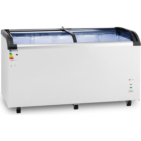 Congélateur coffre 445 litres portes vitrées (1/5)