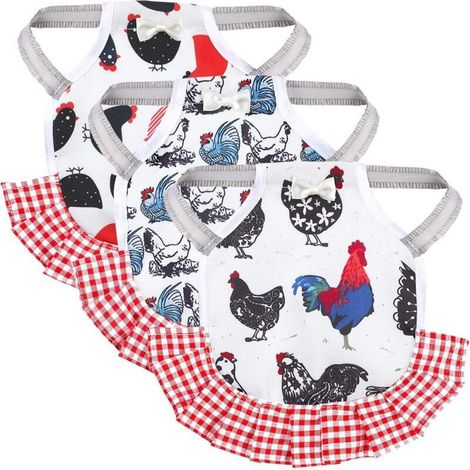 PETKNOWS Tablier de poulet de qualité supérieure avec sangle réglable pour s'adapter aux poules de petite, moyenne et grande taille (1/5)
