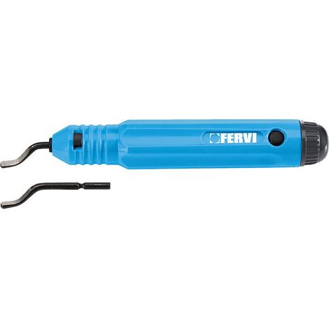 Sbavatore a mano con 2 lame Fervi 0415