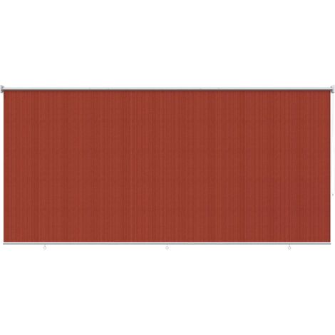 Persiana enrollable exterior con bloqueo del 90% de rayos UV vidaXL
