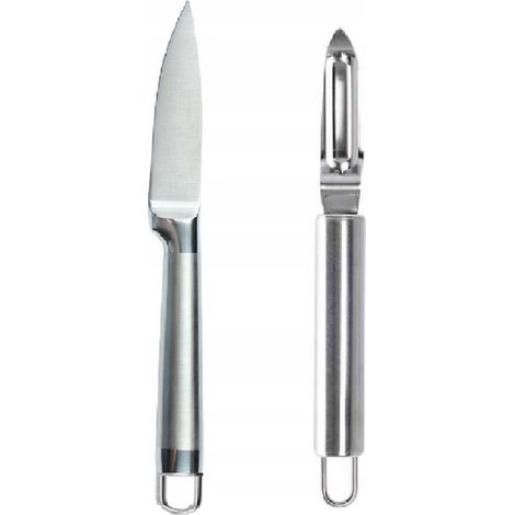 Set da cucina COLTELLO + pelapatate pelapatate per frutta e verdura coltello universale