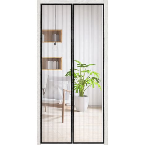 Randaco Zanzariera magnetica per porta Tenda a mosca Zanzariera magnetica senza forare Zanzariera per balcone 90 x 210 cm