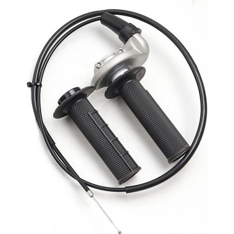 Hengjian S7Z300 two-stroke 250g Weisi K16K23 high-torque self-locking handlebars rubber throttle cable throttle seat (1/5)