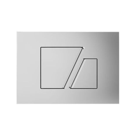 Sanit 16.707.81..0000 Plaque d'action S707 chrome