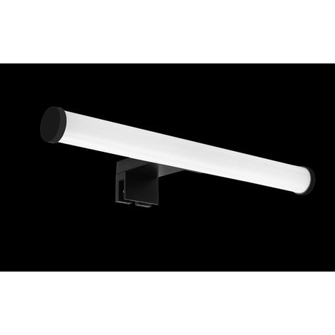 Century plafoniera led tonda nero 300 mm 5,5w luce 440lm century dvr053040ne
