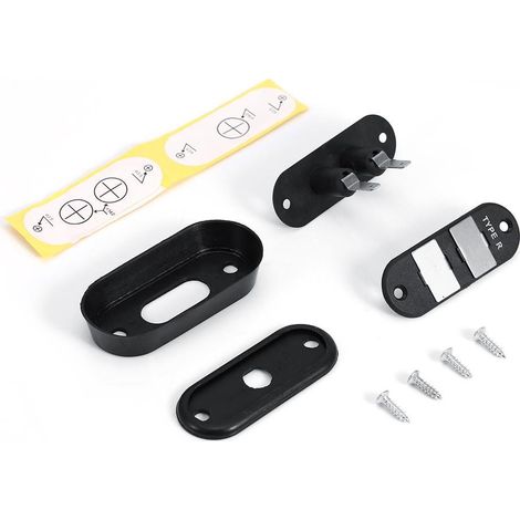 Interrupteur De Porte Latér ure Centrser,Interrupteur,Contacteur Porte Couliste,Sliding Door Alarm,Porte Couliste ure,Kit De Commutateur De Serrure De Porte,Commutateur De De Porte Couliste L (1/5)