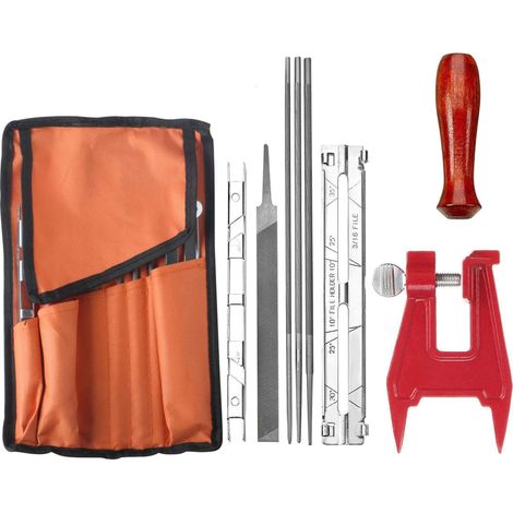 Dengmx-Kit Affutage Chaine Tronçonneuse Universel avec - bois, 6 pouces - jardinage (1/5)