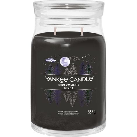 Vela Yankee Candle Signature en frasco grande, color noche de verano, 567 g. (1/2)