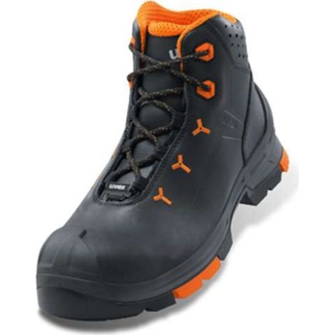 uvex Sicherheitsstiefel S3 SRC uvex 2 aus Leder, uvex xenova Kunststoffkappe, Weite 10, Größe 39